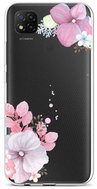 TopQ Cover Xiaomi Redmi 9C Silicone Violet Blossom 53025 - Phone Cover
