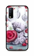 TopQ Cover Vivo Y11s Silicone Teddy Bear 56873 - Phone Cover