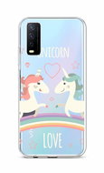 TopQ Cover Vivo Y11s silicone Unicorn Love 56894 - Phone Cover