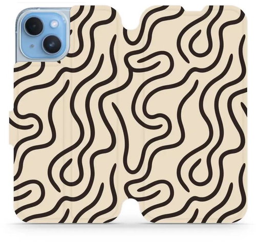Mobiwear flip knížkové pro Apple iPhone 14 - VA60S - Phone Case - Main image