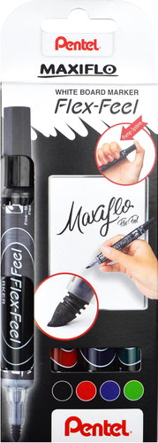 PENTEL Maxiflo Flex-Feel - 4 db szett - Filctoll készlet - Fő fotó