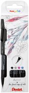 PENTEL Brush Sign Pen SESF30C-4 - 4 db szett - Marker