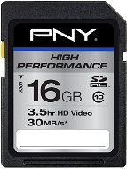 PNY SDHC High Performance 16GB Class 10 UHS-1 U3 - Memóriakártya