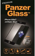 PanzerGlass für iPhone 7 schwarz Premium - Schutzglas