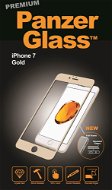 PanzerGlass Premium pre Apple iPhone 7/8 zlaté - Ochranné sklo