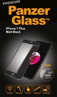 PanzerGlass Premium na iPhone 7 Plus čierne - Ochranné sklo