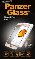 PanzerGlass Premium für iPhone 7 Plus Gold - Schutzglas