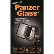 PanzerGlass Premium pre Apple Watch Series 1/2/3 42 mm čierne - Ochranné sklo