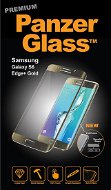 PanzerGlass Premium Samsung Galaxy S6 edge+-hoz arany - Üvegfólia