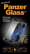PanzerGlass Premium a Samsung Galaxy S7 edge-hez fekete - Üvegfólia