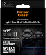 PanzerGlass Hoops Ceramic II Apple iPhone 17 Pro/16 Pro/15 Pro/17 Pro Max/16 Pro Max/15 Pro Max - Ochranné sklo na objektiv