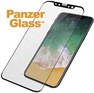 PanzerGlass Apple iPhone X fekete - Casefriendly - Üvegfólia