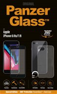 PanzerGlass pre iPhone 6/6s/7/8 Premium čierne + puzdro v balení - Ochranné sklo
