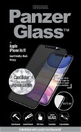 PanzerGlass Edge-to-Edge Privacy iPhone Xr/11-hez, fekete, Swarovski CamSlider - Üvegfólia