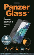 PanzerGlass Edge-to-Edge Antibacterial for Samsung Galaxy S20 FE, Black - Glass Screen Protector