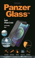 PanzerGlass Edge-to-Edge Antibacterial pre Apple iPhone 12 mini čierne s Anti-Glare vrstvou - Ochranné sklo