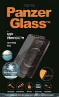 Üvegfólia PanzerGlass Edge-to-Edge Antibacterial Apple iPhone 12 / 12 Pro üvegfólia - fekete, Anti-Glare - Ochranné sklo