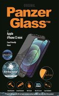 PanzerGlass Edge-to-Edge Antibacterial for Apple iPhone 12 mini, Black, with Anti-BlueLight Coating - Glass Screen Protector
