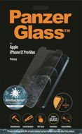 PanzerGlass Standard Privacy Antibacterial pre Apple iPhone 12 Pro Max číre - Ochranné sklo