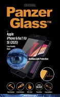 PanzerGlass Edge-to-Edge for Apple iPhone 6/6s/7/8/SE 2020, Black, with Anti-BlueLight Coating - Glass Screen Protector