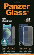 PanzerGlass Standard Antibacterial Bundle Apple iPhone 12 mini készülékhez (PanzerGlass üveg + átlátszó TPU) - Üvegfólia