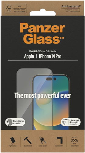 PanzerGlass Apple iPhone 14 Pro s instalačním rámečkem - Ochranné sklo - Hlavní obrázek