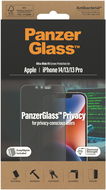 PanzerGlass Privacy Apple iPhone 14/13/13 Pro s instalačným rámčekom - Ochranné sklo