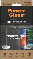 PanzerGlass Privacy Apple iPhone 14/13/13 Pro üvegfólia + felhelyező keret - Üvegfólia