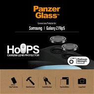 Ochranné sklo na objektív PanzerGlass HoOps krúžky Samsung Galaxy Z Flip5 – ochranné krúžky na  šošovky fotoaparátu - Ochranné sklo na objektiv