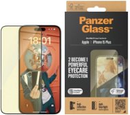 PanzerGlass Apple iPhone 15 Plus üvegfólia - AntiBlue, tükröződésmentes + felhelyező keret - Üvegfólia