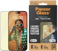 PanzerGlass Apple iPhone 15 Pro Max üvegfólia - AntiBlue, tükröződésmentes + felhelyező keret - Üvegfólia