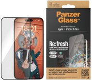 PanzerGlass Recycled Glass Apple iPhone 15 Plus s inštalačným rámikom - Ochranné sklo