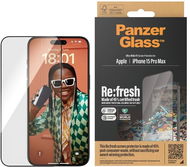 PanzerGlass Recycled Glass Apple iPhone 15 Pro Max s inštalačným rámčekom - Ochranné sklo