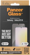 Glass Screen Protector PanzerGlass Samsung Galaxy A25 5G s instalačním rámečkem - Ochranné sklo