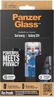 PanzerGlass Privacy Samsung Galaxy S24 üvegfólia + felhelyező keret - Üvegfólia