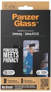 PanzerGlass Privacy Samsung Galaxy A35 5G + telepítő keret - Üvegfólia