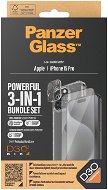 PanzerGlass Bundle 3in1 Apple iPhone 15 Pro (PG Glas + HardCase D30 + Camera Protector) - Schutzglas