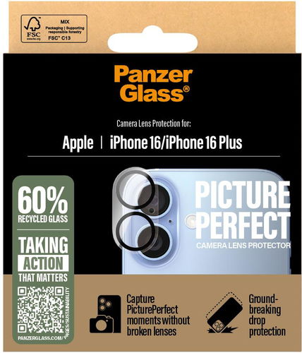 PanzerGlass Camera Apple iPhone 16/16 Plus Picture Perfect - Ochranné sklo - Hlavní obrázek