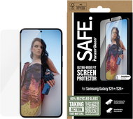PanzerGlass SAFE Samsung Galaxy S25+ / S24+ üvegfólia + telepítő keret - Üvegfólia