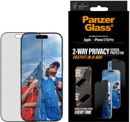 PanzerGlass Privacy Apple iPhone 17/16 Pro s bezprašným aplikačním boxem - Ochranné sklo