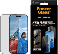 PanzerGlass Privacy Apple iPhone 17 Pro with dust-free application box - Glass Screen Protector