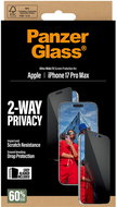 PanzerGlass Privacy Apple iPhone 17 Pro Max with installation frame - Glass Screen Protector