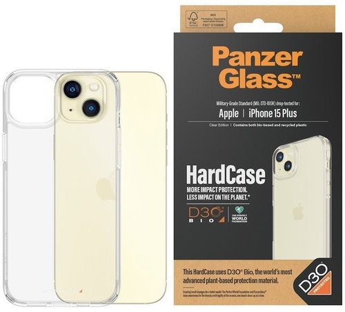 PanzerGlass HardCase Apple iPhone 15 Plus with D3O protection layer - Phone Cover - Main image
