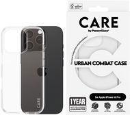 PanzerGlass CARE kryt Apple iPhone 16 Pro Combat čirý + záruka proti žloutnutí - Kryt na mobil