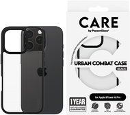 PanzerGlass CARE cover Apple iPhone 16 Pro Combat black + warranty against yellowing - Phone Cover