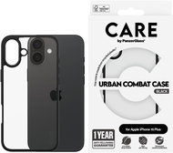 PanzerGlass CARE cover Apple iPhone 16 Plus Combat black + warranty against yellowing - Phone Cover