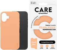 PanzerGlass CARE cover Apple iPhone 16 Plus MagSafe Fearlessly peach - Phone Cover