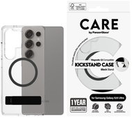 PanzerGlass CARE cover Samsung Galaxy S25 Ultra clear/black Kickstand & QI - Phone Cover