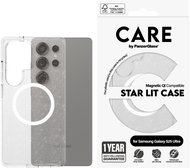 PanzerGlass CARE cover Samsung Galaxy S25 Ultra Star Lit glitter/white QI - Phone Cover