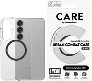 PanzerGlass CARE cover Samsung Galaxy S25+ Urban Combat clear/black QI - Phone Cover